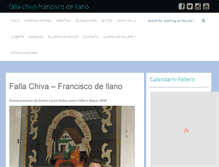 Tablet Screenshot of fallachivafranciscodellano.com